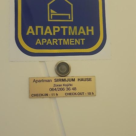 דירות סרמסקה מיטרוביקה Sirmijum Hause מראה חיצוני תמונה